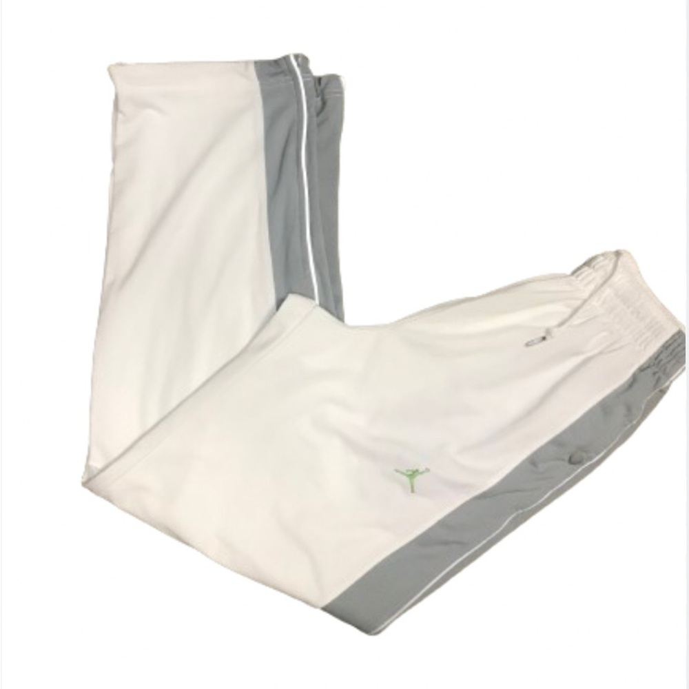 Nike AIR JORDAN Embroidered Track Pants Size Medium